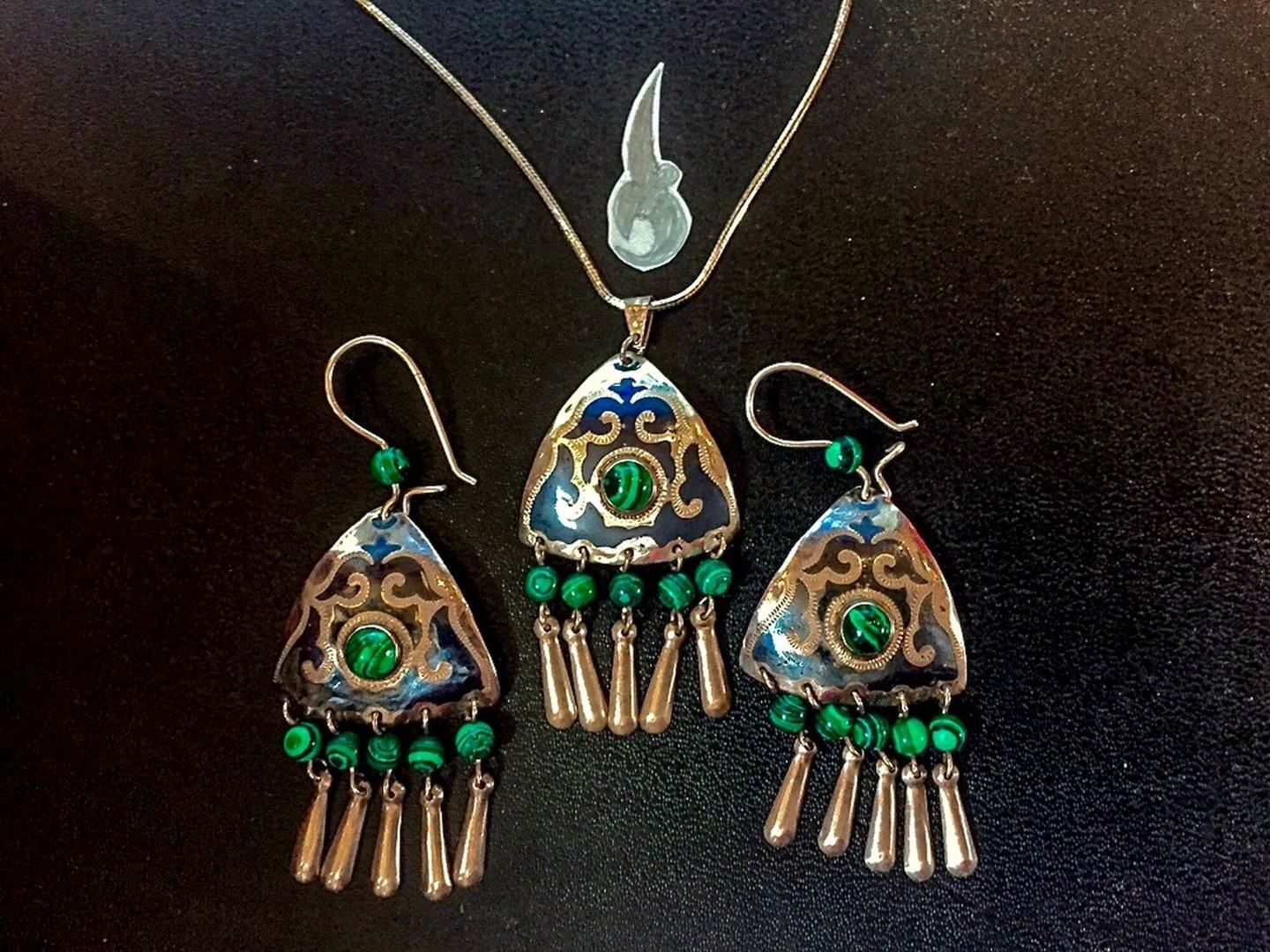 Central Asia Ornaments, earrings