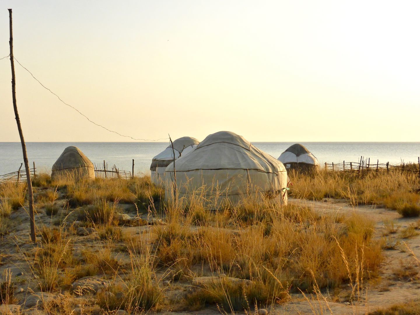 yurts in Issyk Kul