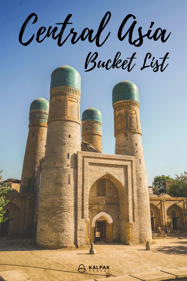 Central Asia bucket list