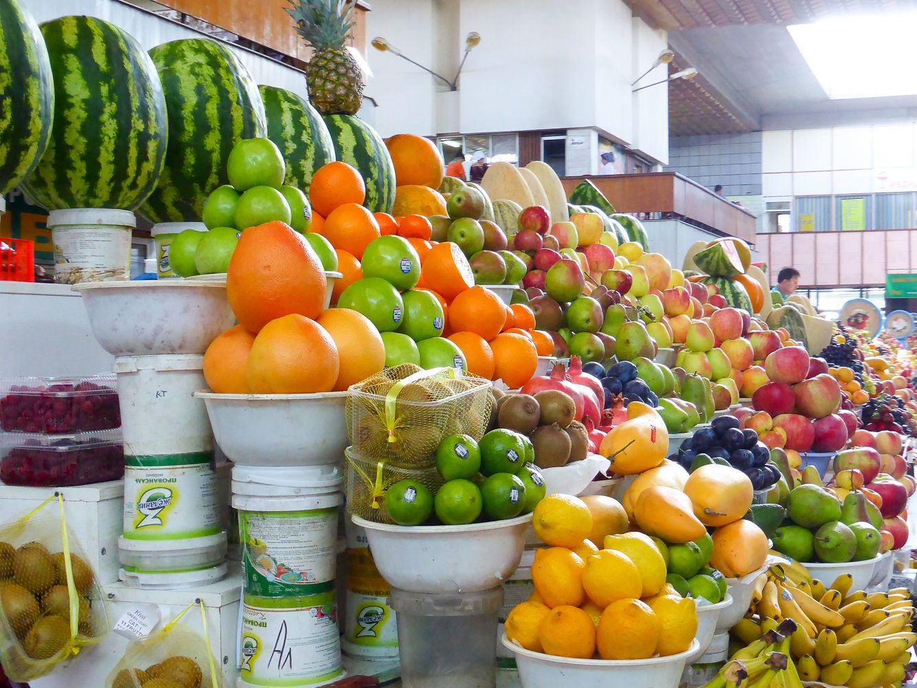 Fruits in Central Asian market