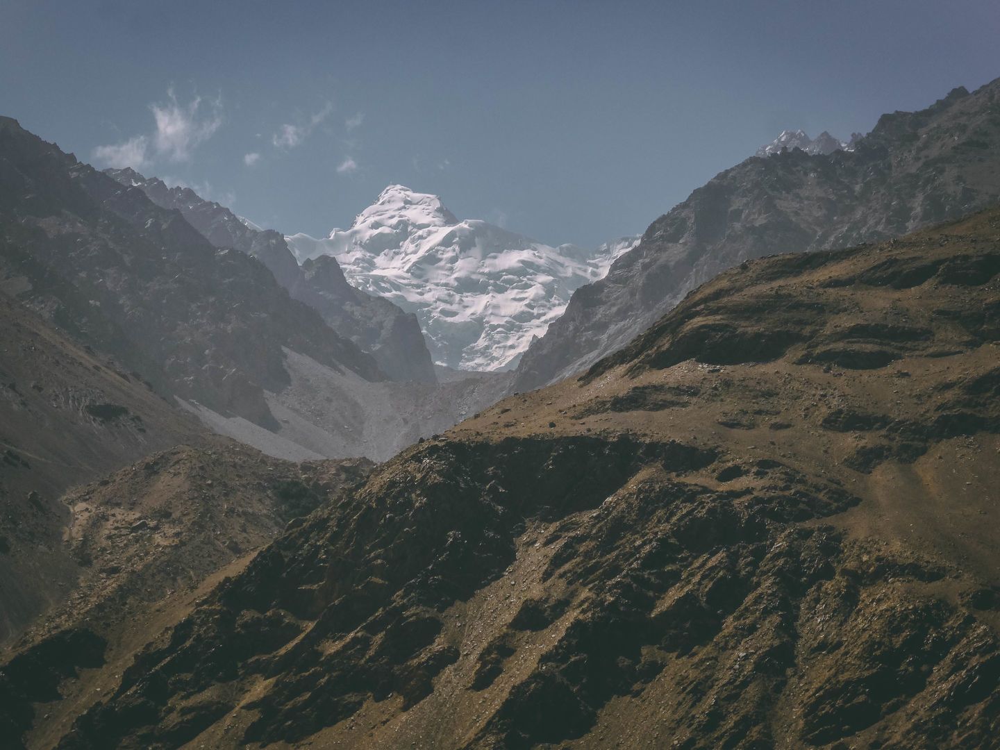 Hindu Khush view, Pamir mountains