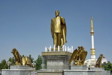 Ashgabat independence park - Turkmenistan