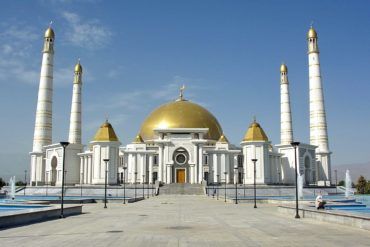 Ashgabat turkmenbashi ruhy mosque - Turkmenistan
