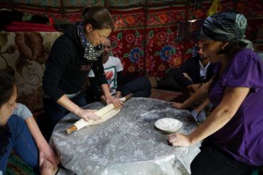 making national food in kyrgyzstan