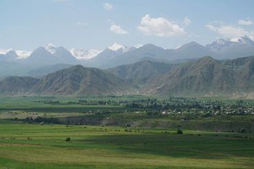 Kyrgyzstan has beautiful mountain landscape and offers outdoor adventures