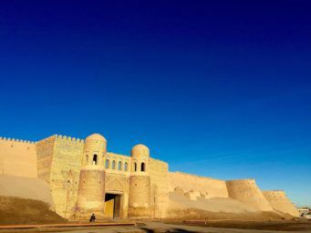 Khiva fortified wall to the old city