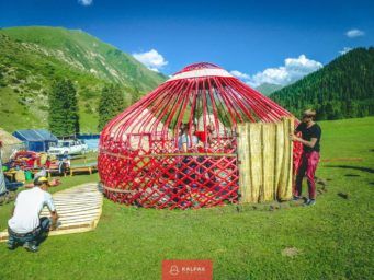 Kyrgyzstan, yurt stay