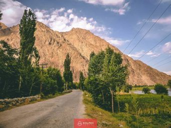 Pamir Highway, Rushan village