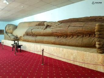 buddha statue in Tajikistan museum