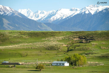 mountains in Kyrgyzstan