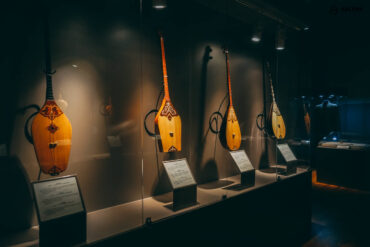 Musical instruments museum inside