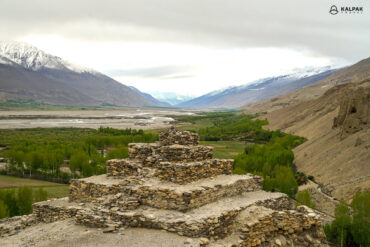 Stupa in the Tajik Mountains
