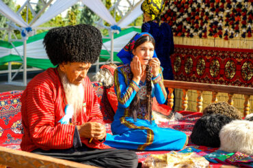 Turkmen musicians