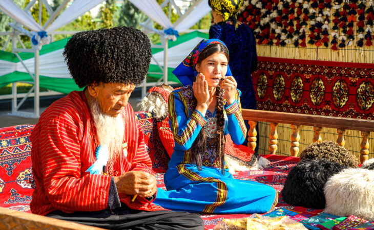 Turkmen musicians