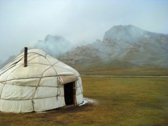 yurt in Kyrgyzstan
