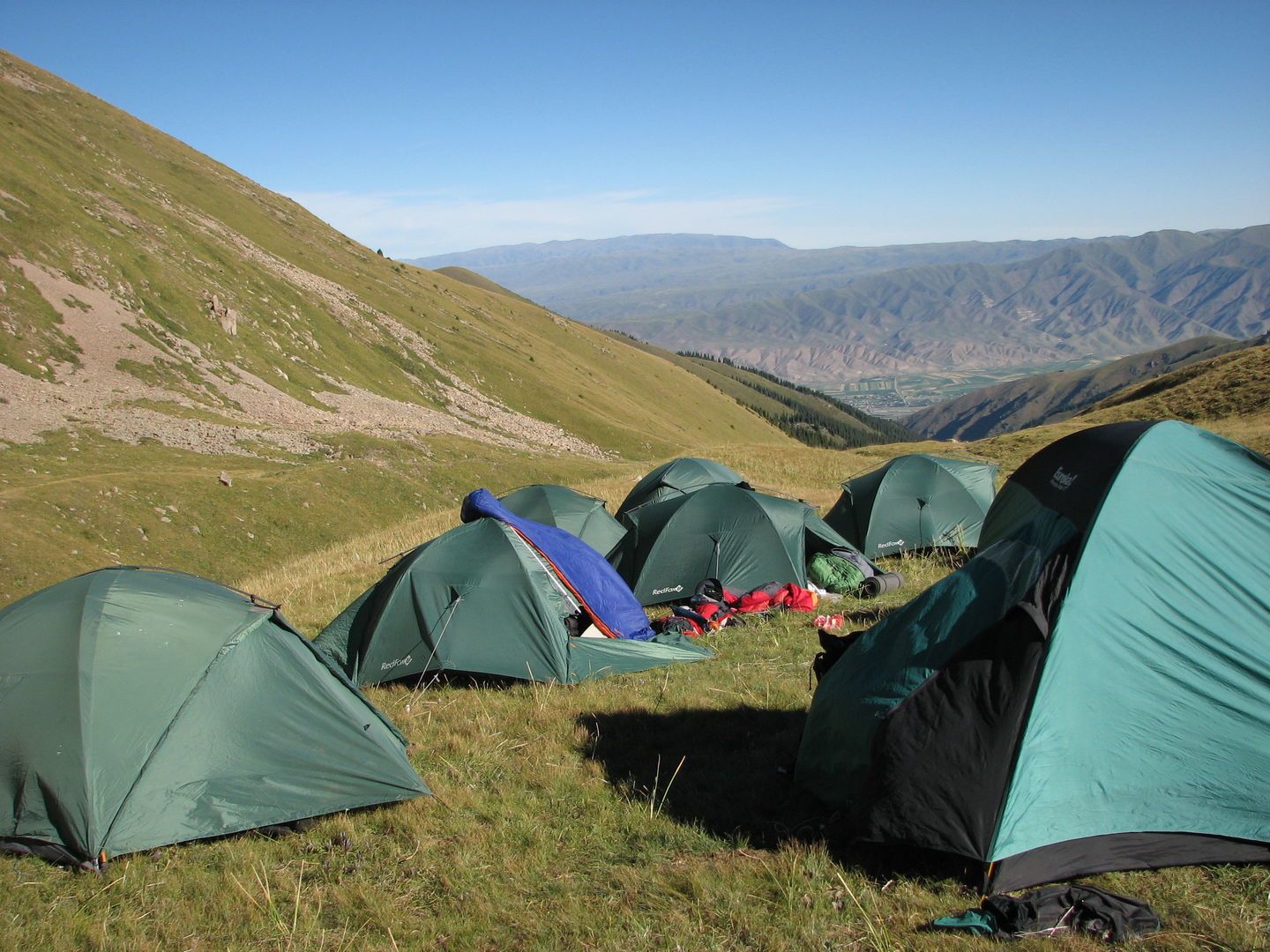 Kyrgyzstan Trekking Tour Chon Kemin Tents