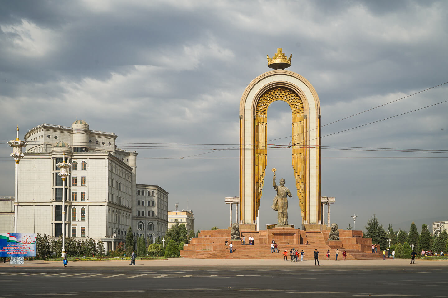 Dushanbe, the capital city of Tajikistan