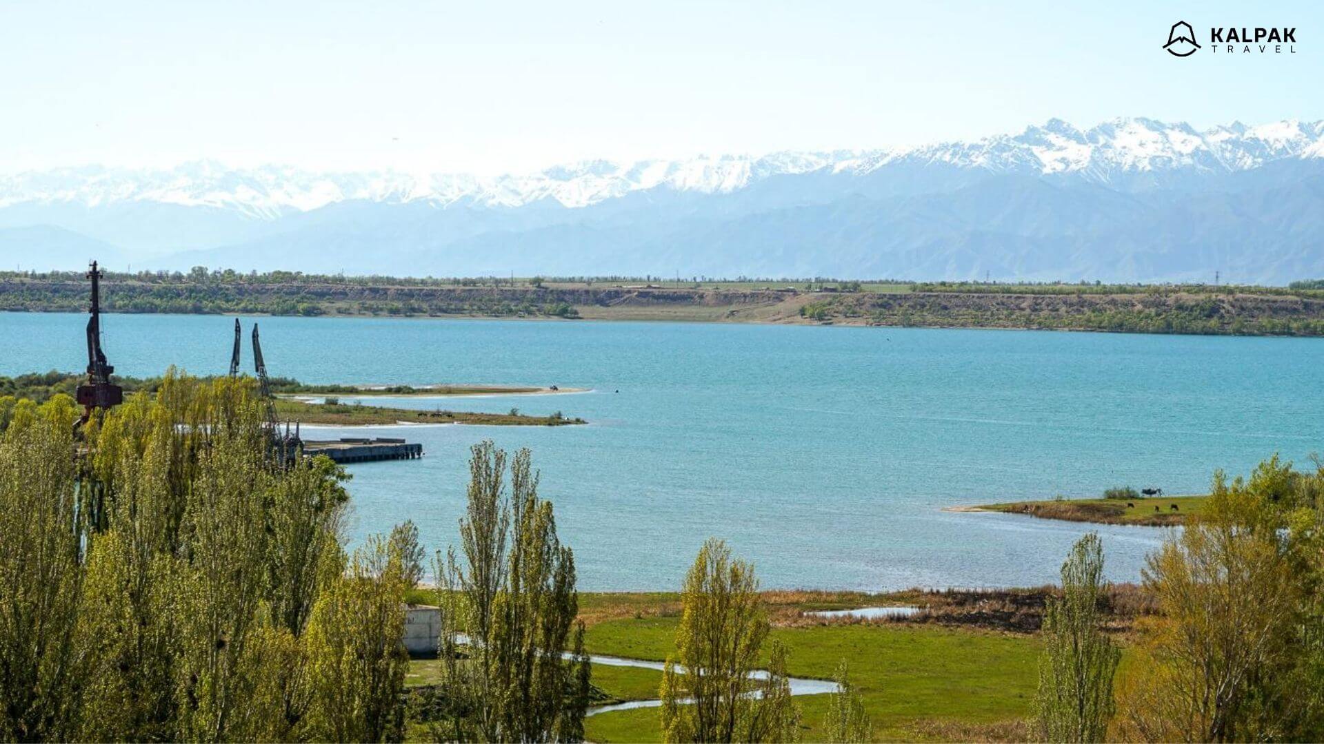 Issyk Kul lake is one of the tp places to see in Kyrgyzstan