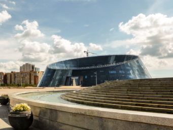 Astana Architecture during Expo 2017 tour