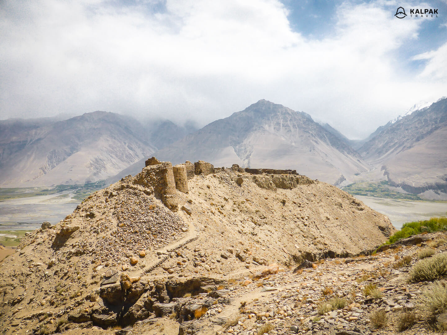 Yamchun fortress in Pamir Highway