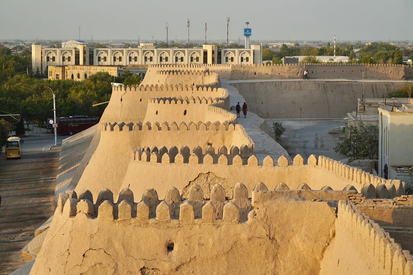 khiva city walls