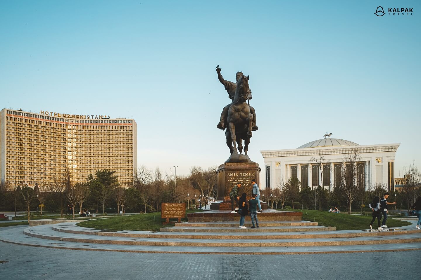Amir Timur square in Tashkent